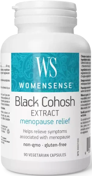 Black Cohosh 40 mg (Ploštičník strapcovitý) Webber Naturals | výživový doplnok | vitamín