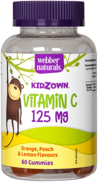 Vitamín C pre deti 125 mg Webber Naturals