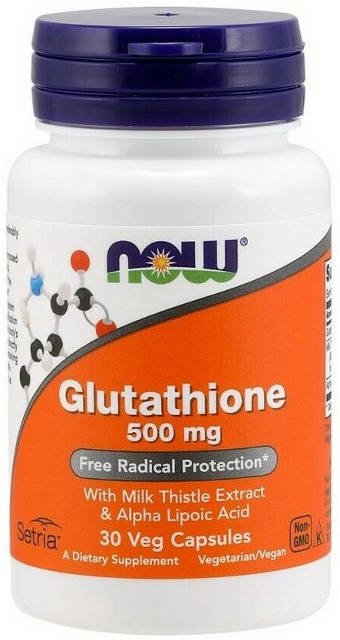 Glutatión (Glutathione) 500 mg Now Foods