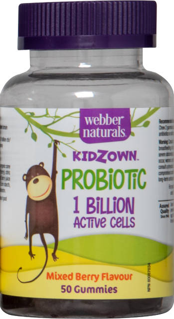 Detské probiotiká 1 mld. od 3 rokov Webber Naturals gummies
