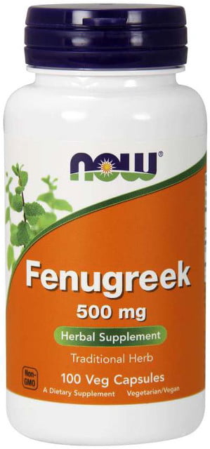 Senovka grécka (Fenugreek) 500 mg Now Foods | výživový doplnok | vitamín