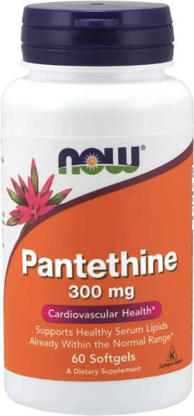 Pantethine (Pantetín) 300 mg Now Foods | výživový doplnok | vitamín