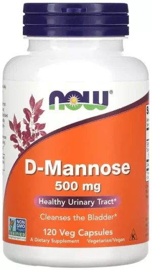 D-Mannose (D-Manóza) 500 mg Now Foods | výživový doplnok | vitamín