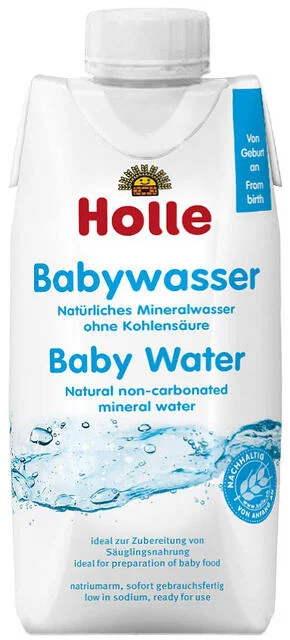 Holle dojčenská voda od narodenia 500 ml nesýtená