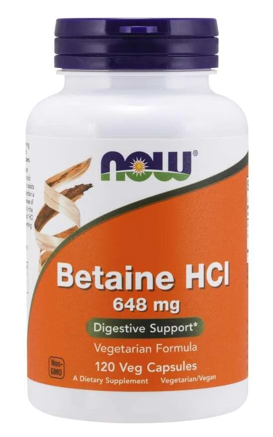 Betaín HCI, Senovka grécka 500/100mg Webber Naturals | výživový doplnok | vitamín