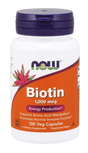 Biotin 1000 mcg Now Foods | výživový doplnok | vitamín
