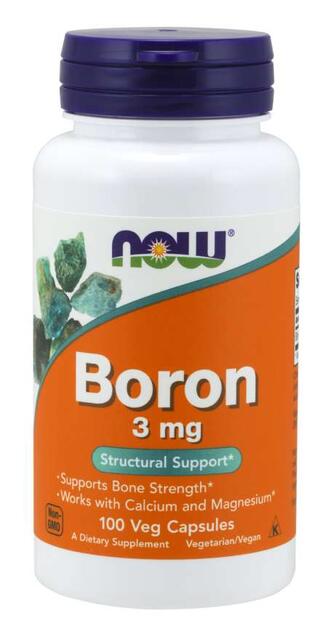 Bór 3 mg Now Foods | výživový doplnok | vitamín