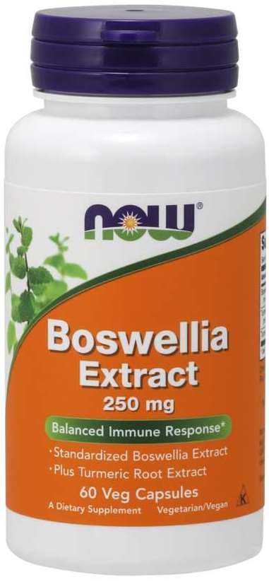 Boswellia, Kurkuma extrakt 250/100 mg Now Foods | výživový doplnok | vitamín