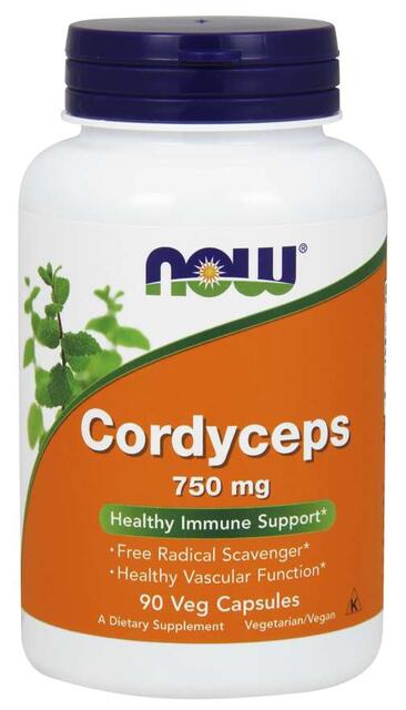 Cordyceps 750 mg Now Foods | výživový doplnok | vitamín