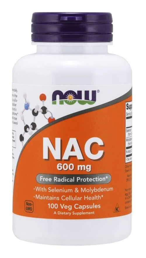N-Acetyl Cysteín (NAC) 600 mg Now Foods | výživový doplnok | vitamín