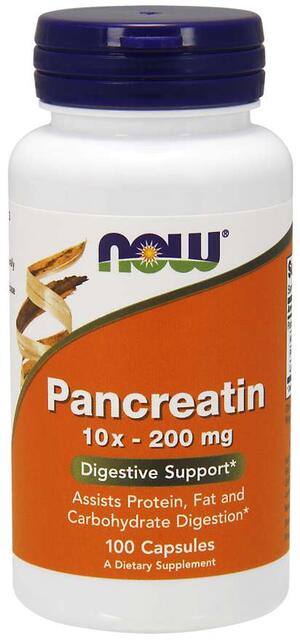 Pankreatín200 mg Now Foods | výživový doplnok | vitamín