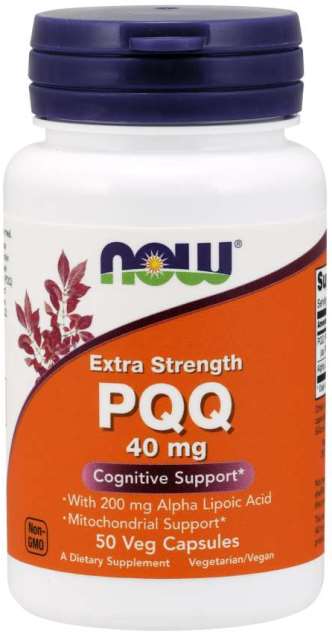 PQQ 40 mg FORTE (Pyrrolochinolín chinón) Now Foods | výživový doplnok | vitamín