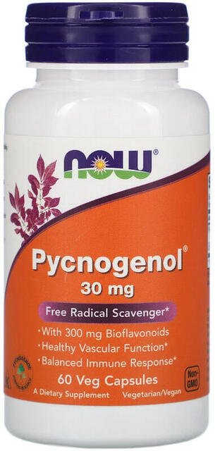 Pycnogenol 30 mg a Bioflavonoidy Now Foods | výživový doplnok | vitamín