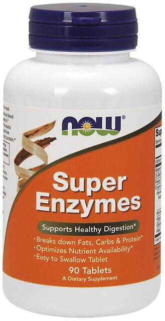 Tráviace Super Enzýmy Now Foods | výživový doplnok | vitamín