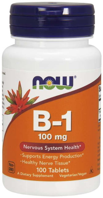 Vitamín B1 100 mg (tiamín) Now Foods | výživový doplnok | vitamín