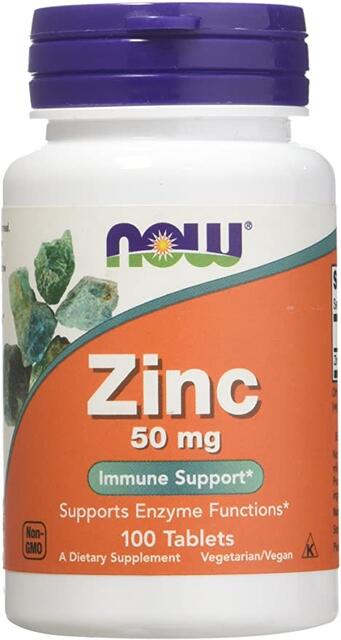 Zinok 50 mg Glukonát Now Foods | výživový doplnok | vitamín