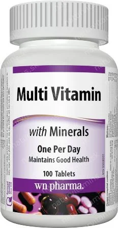 Multivitamín s Minerálmi Webber Naturals | výživový doplnok | vitamín